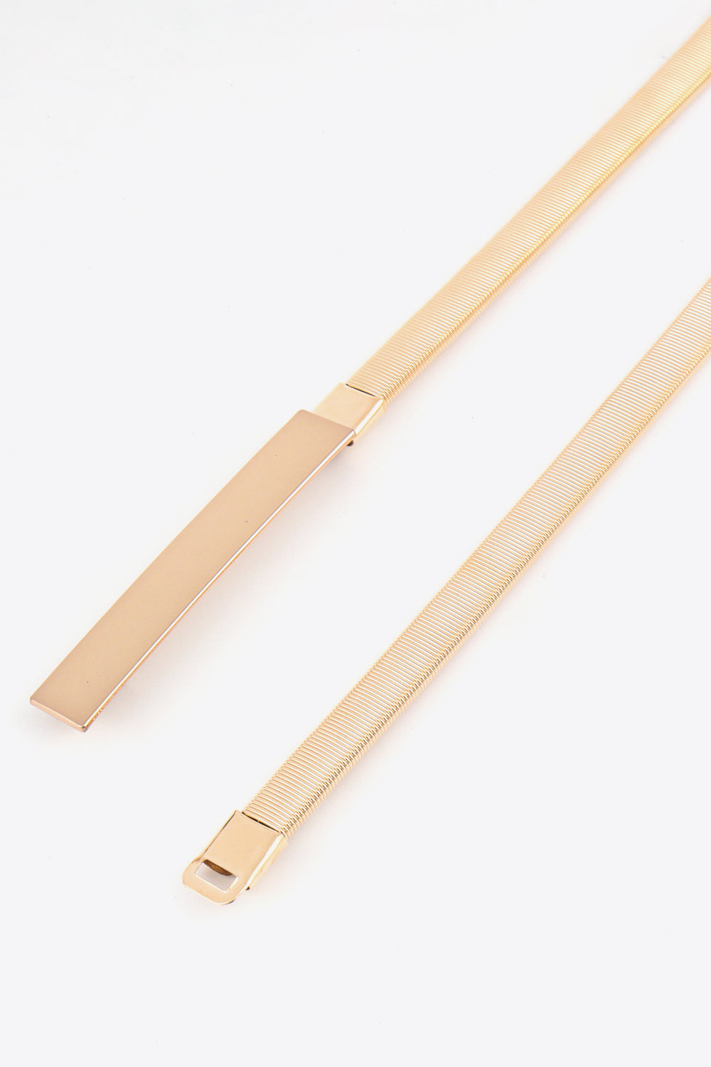 Imported Elastic Skinny Iron Belt for Stylish Look