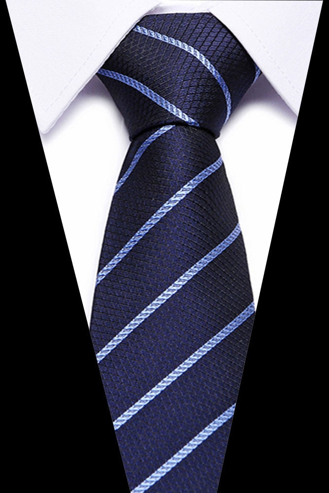 KissLuck Men's 100% Silk Classic Plaid Neckties in Multiple Colors
