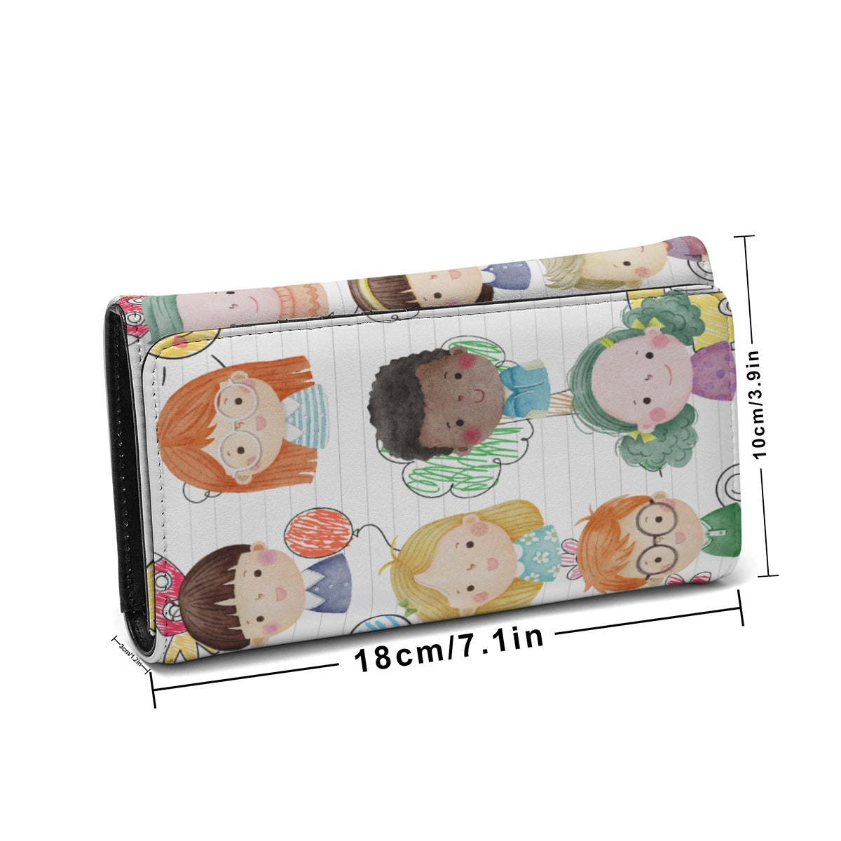 Dunbi Designed Foldable Kids Wallet with Nature and Friendship Themes