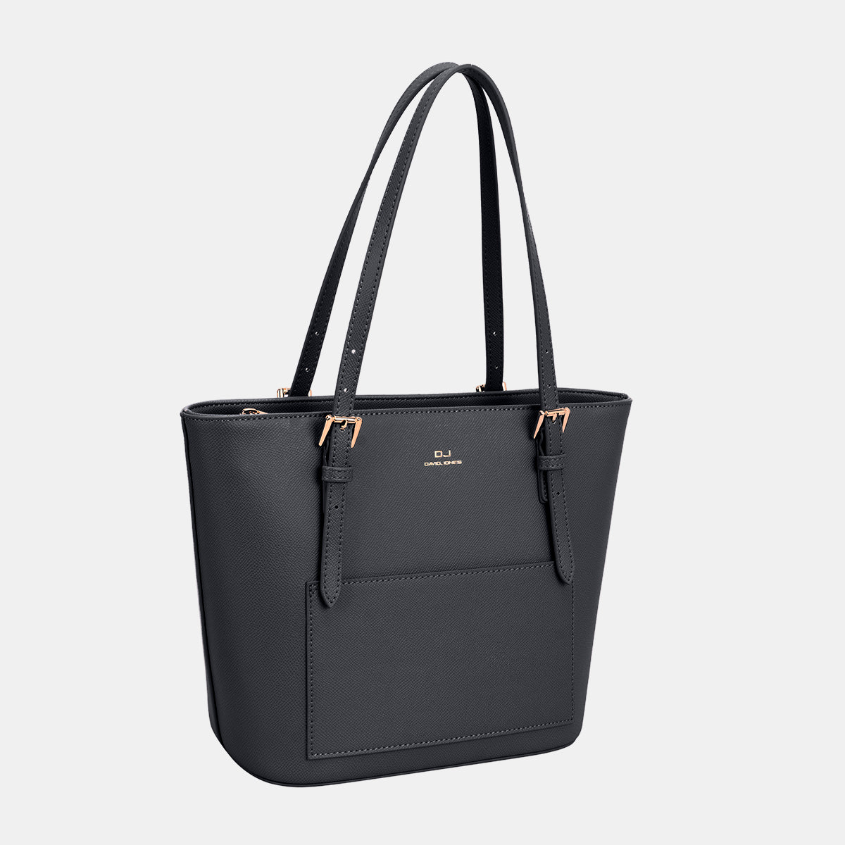David Jones Medium-sized PU Leather Stylish Tote Bag