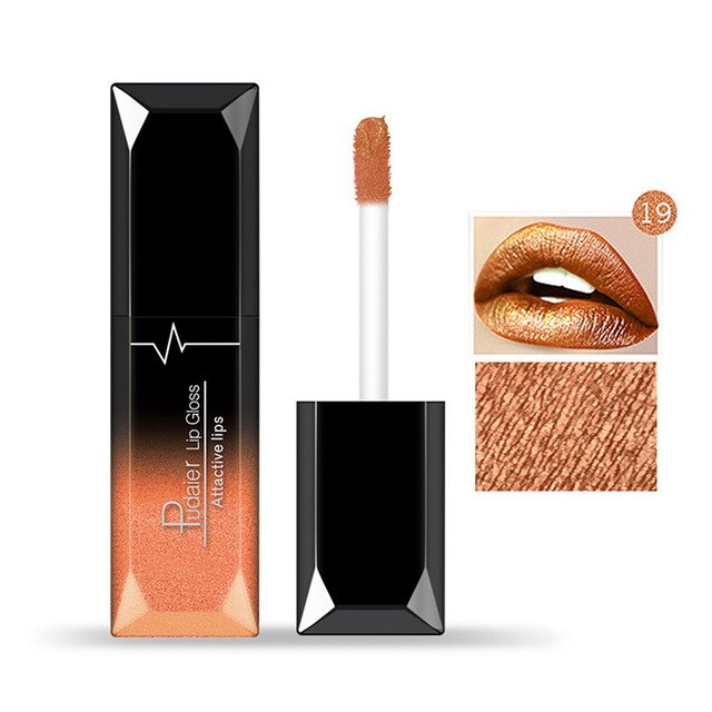 Long - lasting Waterproof Matte Lipstick with 21 Color Options