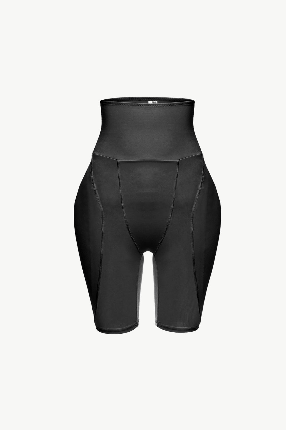 Full-Size High-Waisted Elastic Pull-On Shaping Shorts for a Slimmer Look