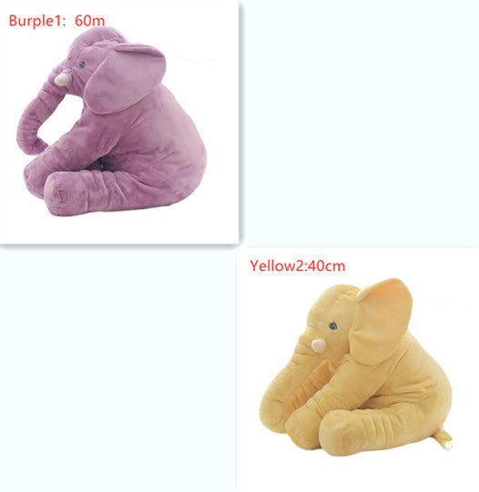 Soft Elephant Doll Pillow for Baby's Comfortable Sleep