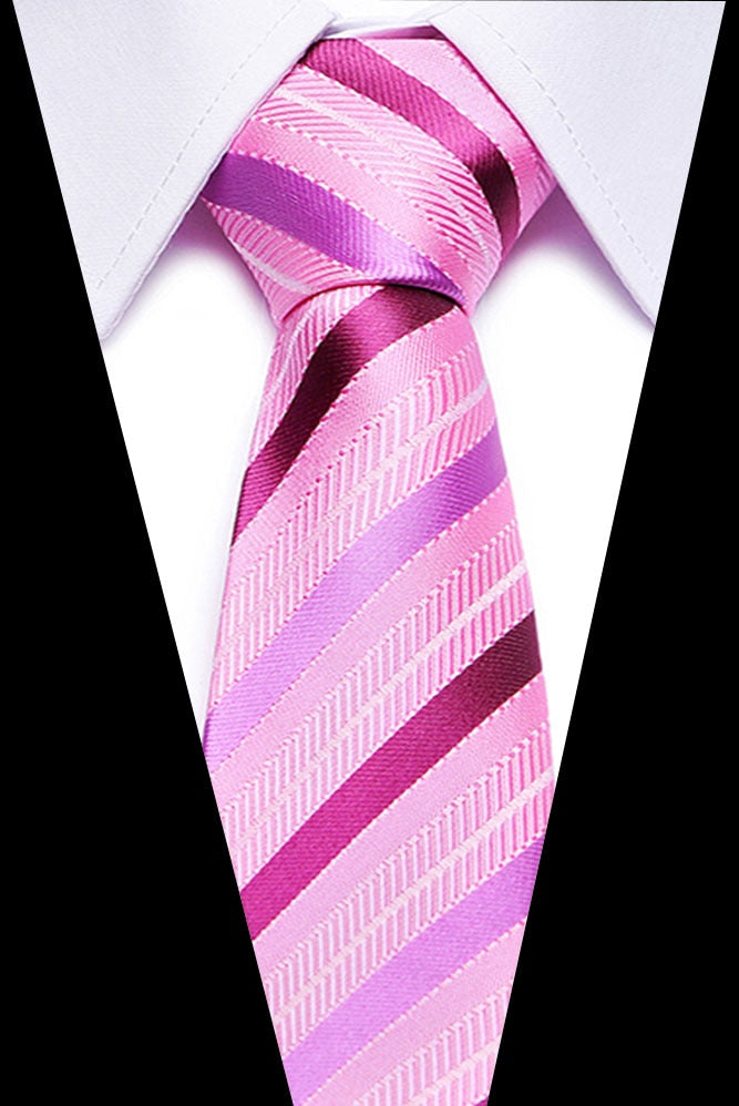 KissLuck Men's 100% Silk Classic Plaid Neckties in Multiple Colors