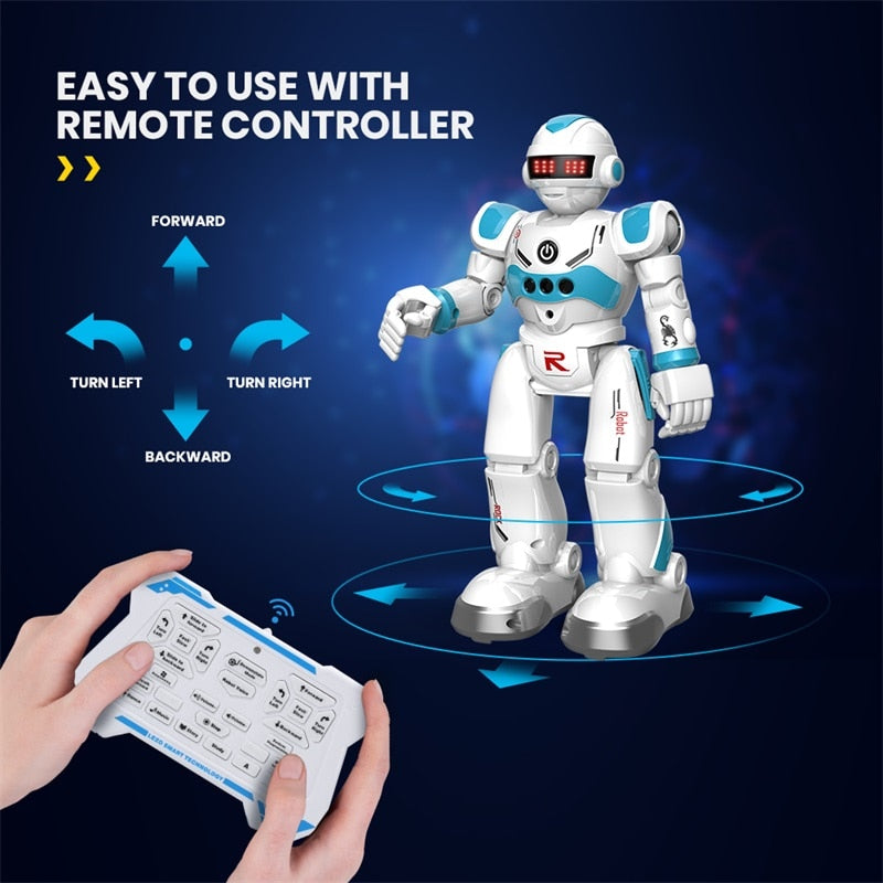 DEERC Remote - Controlled Smart Gesture - Sensing Robot Toy: An Ideal Gift for 3 - 8 - Year - Old Boys and Girls, Featuring Flexible Movement and Interactive Functions