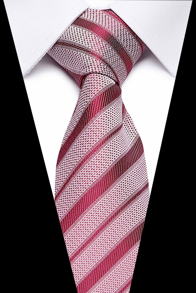 KissLuck Men's 100% Silk Classic Plaid Neckties in Multiple Colors