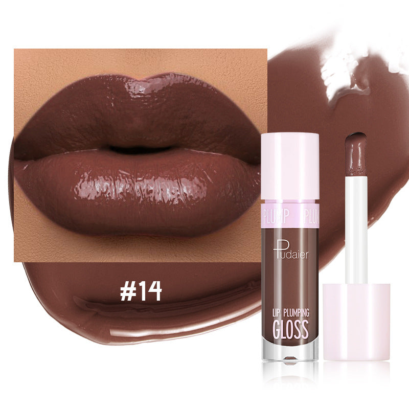 Ginger Lip Lacquer: Moisturizing, Non - fading and Non - stick