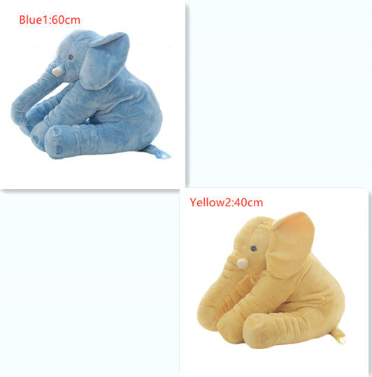 Soft Elephant Doll Pillow for Baby's Comfortable Sleep