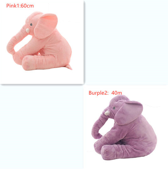 Soft Elephant Doll Pillow for Baby's Comfortable Sleep
