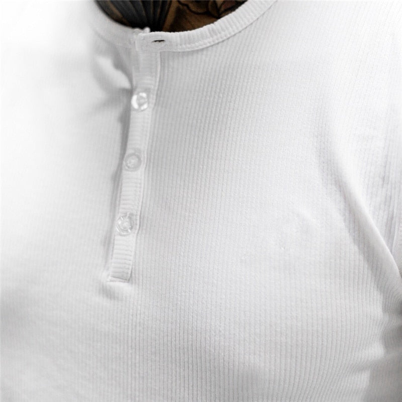 Men's Slim-Fitting Athletic Workout T-Shirt for Sports and Casual Wear
