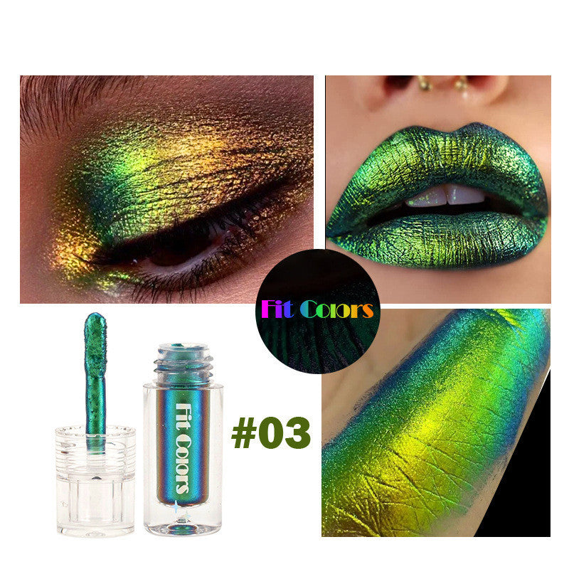 Optical Chameleon Pearlescent Liquid Eyeshadow in Trendy Fit Colors