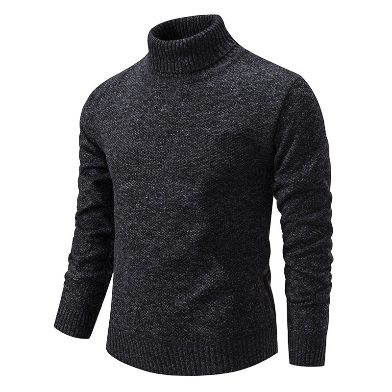 Men's Casual Slim - Fit Solid - Color Sweater