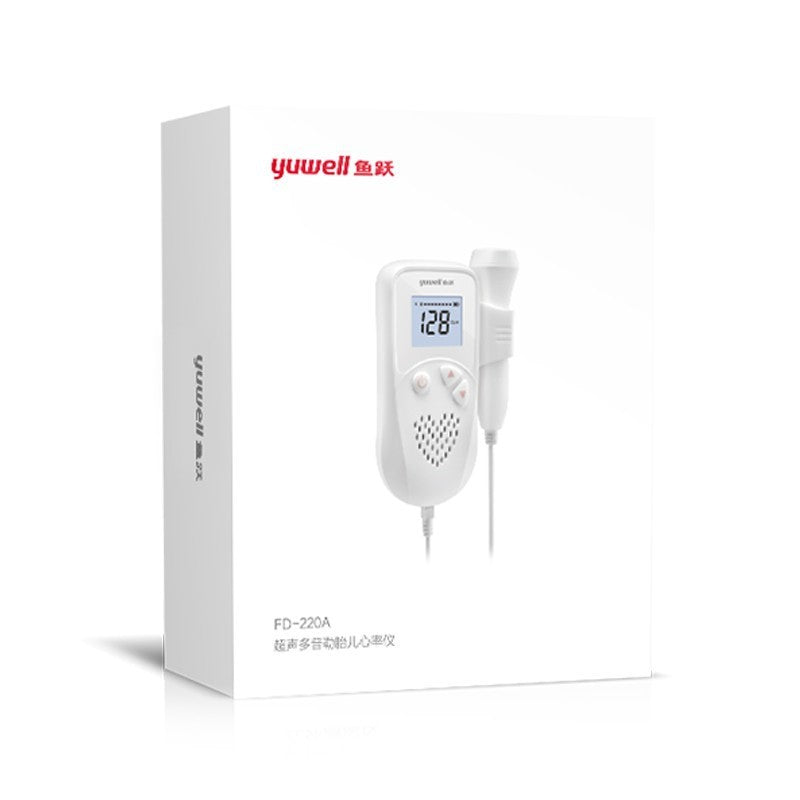 Home Use Fetal Heart Rate Monitor - Pregnancy Essential for Detecting Baby Fetal Heart Sound and Rate