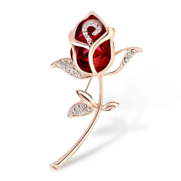 Exquisite Alloy Crystal Women's Animal-Shaped Brooch by Xingyunday