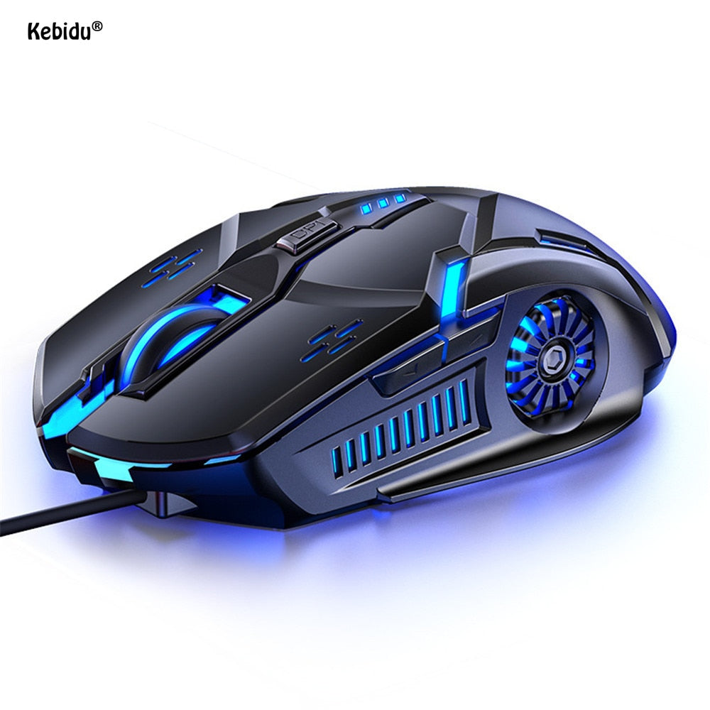 Wired Gaming Mouse with 6 Buttons, Luminous Effect for PC and Laptop Gaming