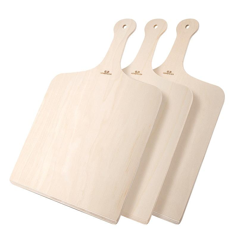 Eco-Friendly Wooden Pizza Peel Spatula - Essential Pizza Tools for Baking, Serving, and Pastry in the Kitchen