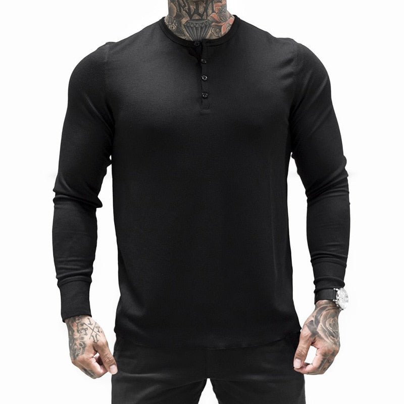 Men's Slim-Fitting Athletic Workout T-Shirt for Sports and Casual Wear