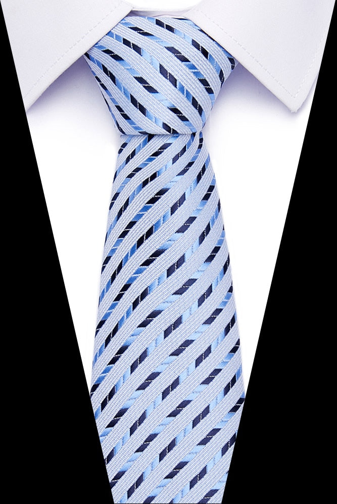 KissLuck Men's 100% Silk Classic Plaid Neckties in Multiple Colors