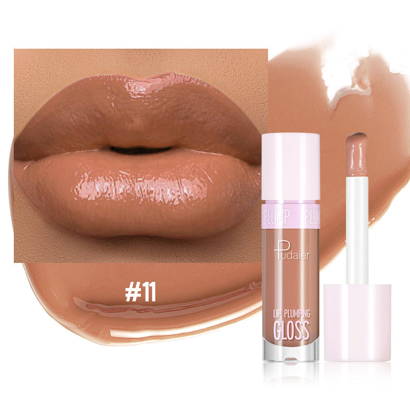 Ginger Lip Lacquer: Moisturizing, Non - fading and Non - stick