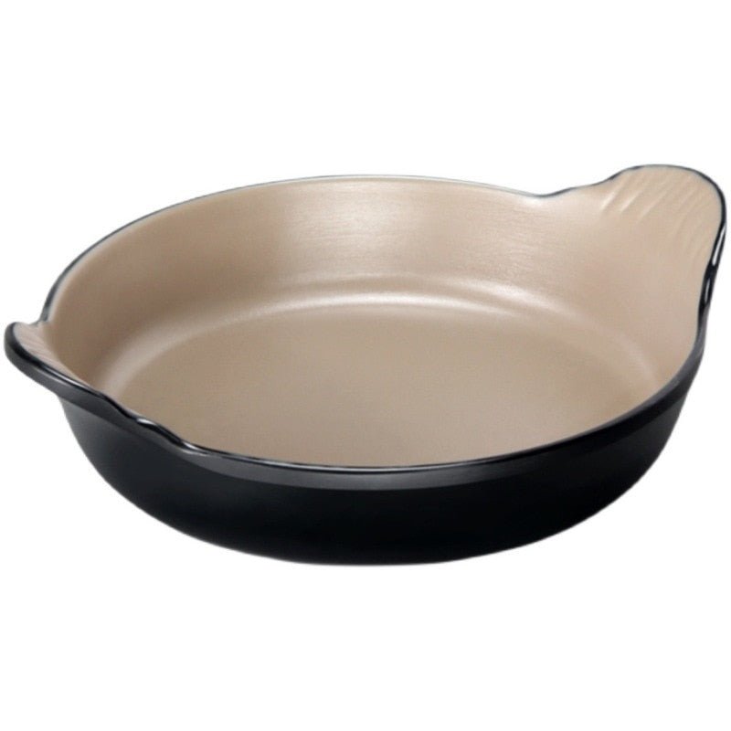 Eco-Friendly Korean Melamine Dinnerware and Flatware Set for Western-style Kitchen