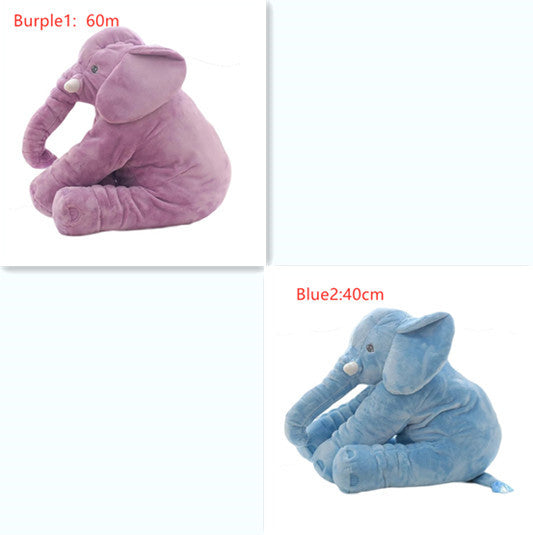 Soft Elephant Doll Pillow for Baby's Comfortable Sleep