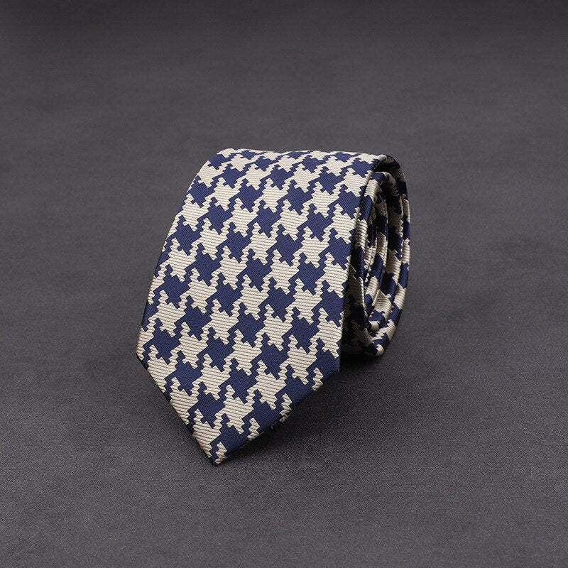 Adult Men's 7cm Paisley Pattern Silk-Polyester Formal Necktie