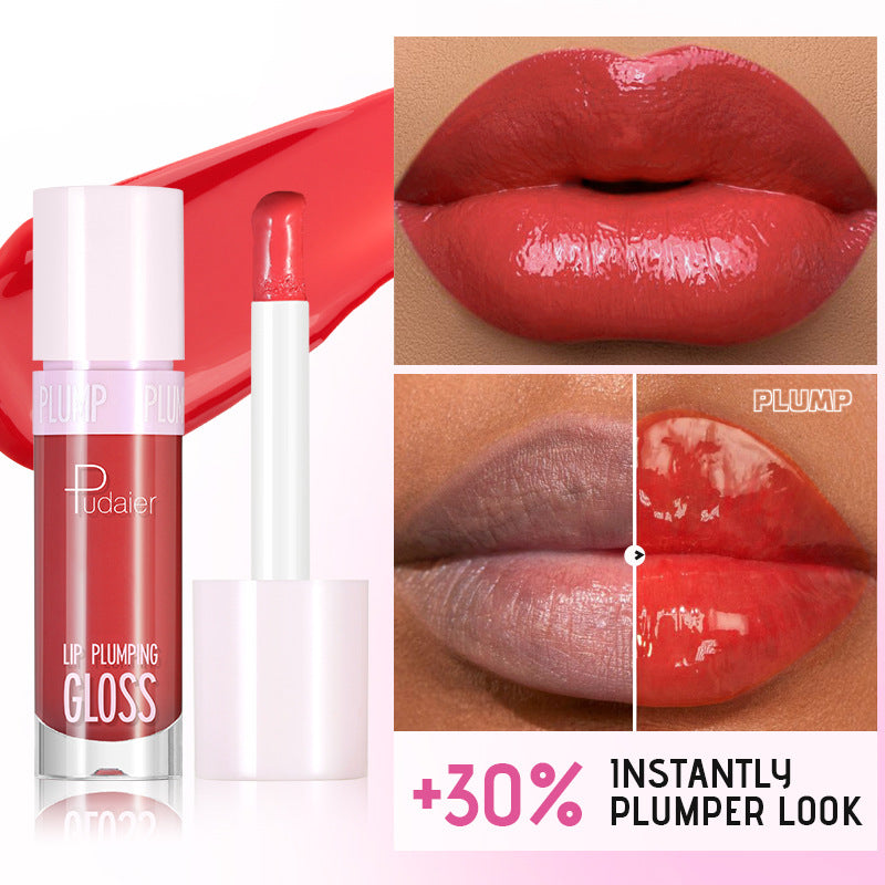 Ginger Lip Lacquer: Moisturizing, Non - fading and Non - stick