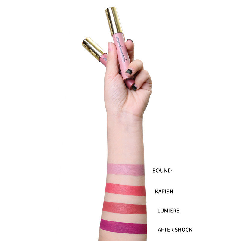 Matte and Moisturizing Lipstick Pen Four - Piece Lipstick Set