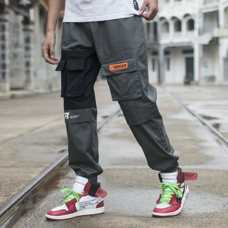 Men's Fashionable Harlan Street Style Hip - Hop Overalls