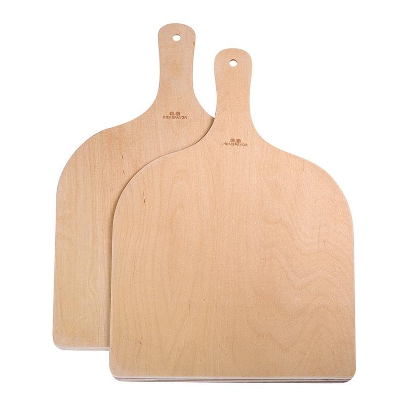 Eco-Friendly Wooden Pizza Peel Spatula - Essential Pizza Tools for Baking, Serving, and Pastry in the Kitchen