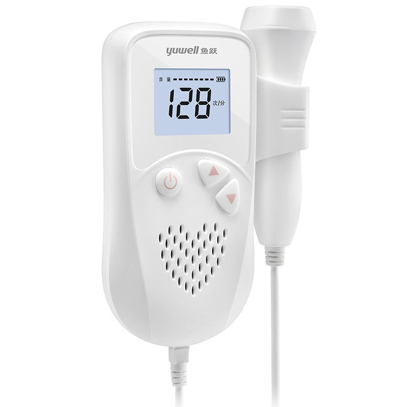 Home Use Fetal Heart Rate Monitor - Pregnancy Essential for Detecting Baby Fetal Heart Sound and Rate