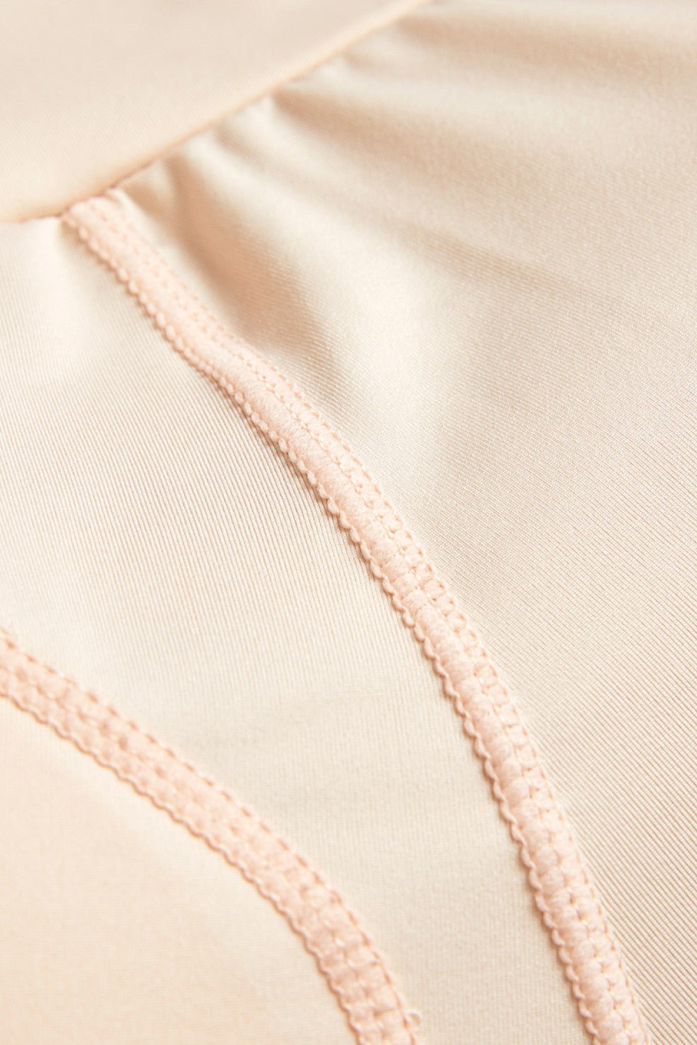 Full-Size High-Waisted Elastic Pull-On Shaping Shorts for a Slimmer Look