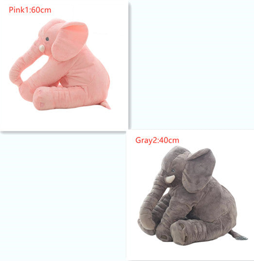 Soft Elephant Doll Pillow for Baby's Comfortable Sleep