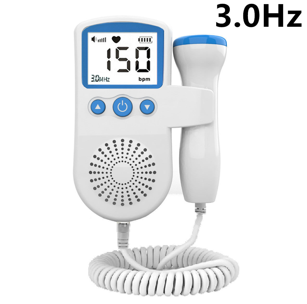 Home Use Fetal Heart Rate Monitor - Pregnancy Essential for Detecting Baby Fetal Heart Sound and Rate