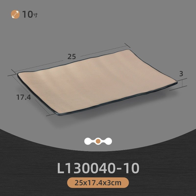 Eco-Friendly Korean Melamine Dinnerware and Flatware Set for Western-style Kitchen