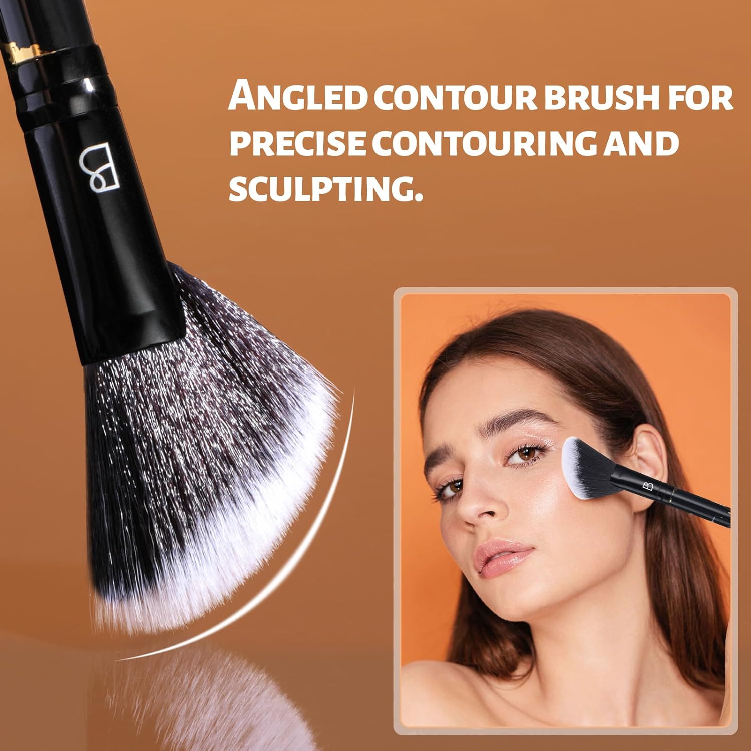 Luxury 10 - Piece Makeup Brush Set for All Your Cosmetic Needs