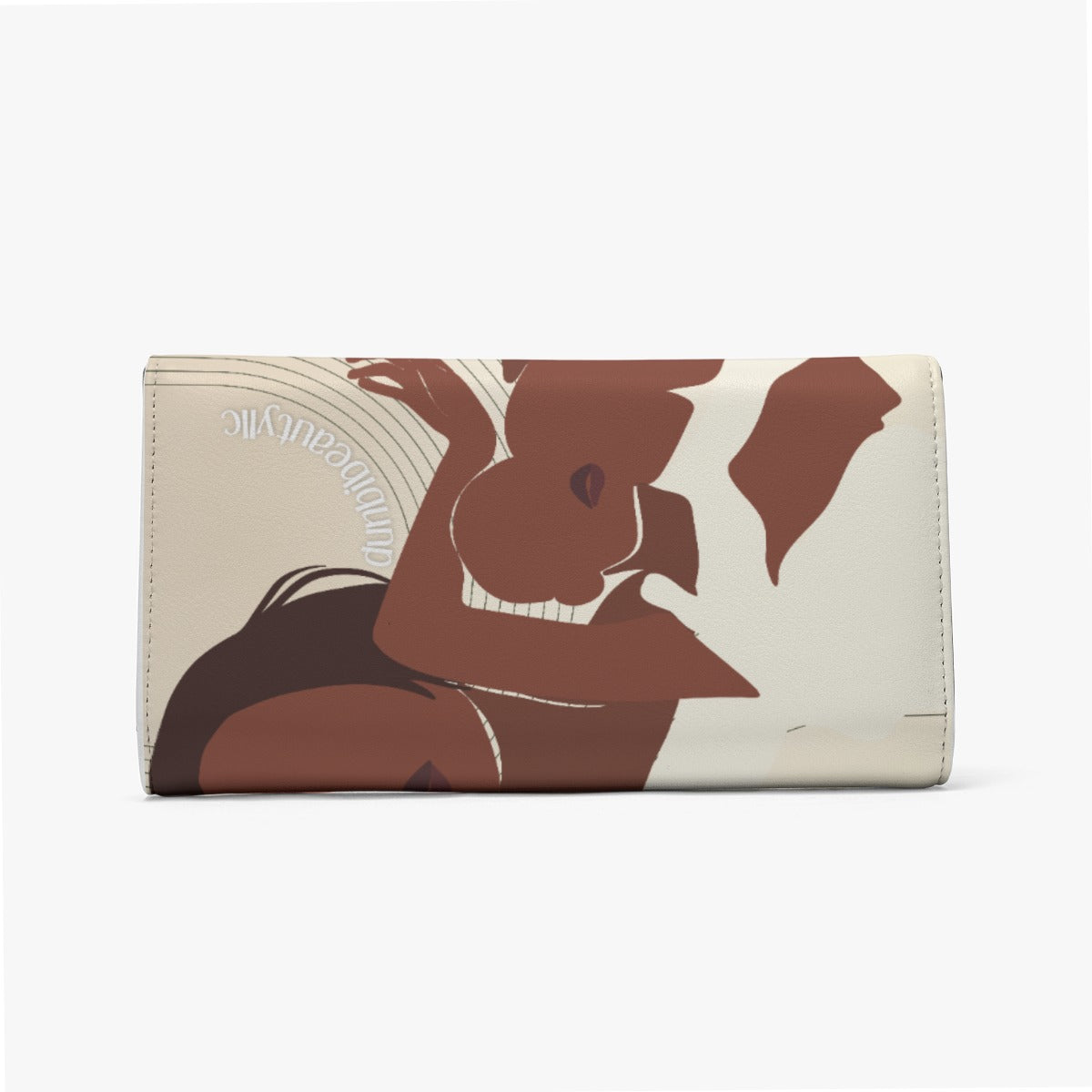 Unique Foldable PU Wallet for Women in Black, Beige, Cream & Brown