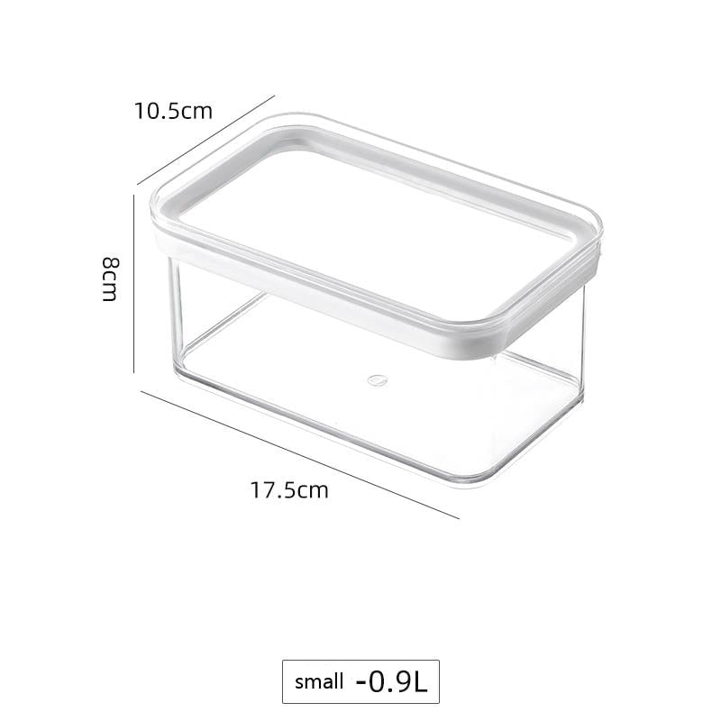 Wall-Mounted Plastic Grains Storage Box with Shelf for Coffee, Cereals & Kitchen