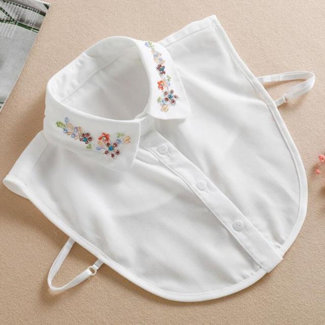 Women's Detachable Polyester Tie-style Faux Collars