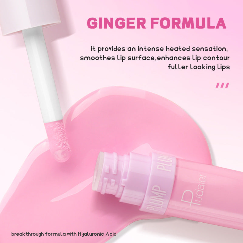 Ginger Lip Lacquer: Moisturizing, Non - fading and Non - stick