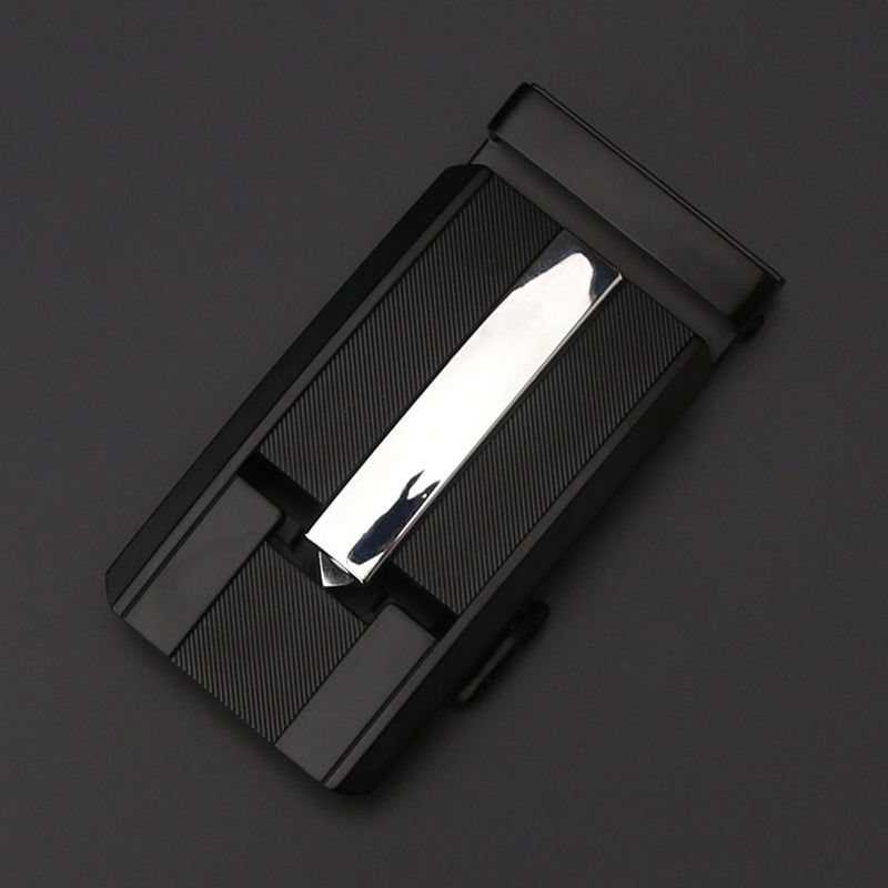 Men's Automatic Alloy Belt Buckle for Business Use