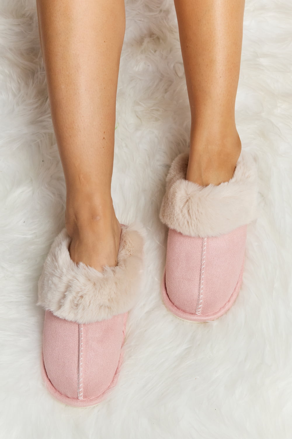 Indoor Melody Cozy Fluffy Slipper Sliders for Winter