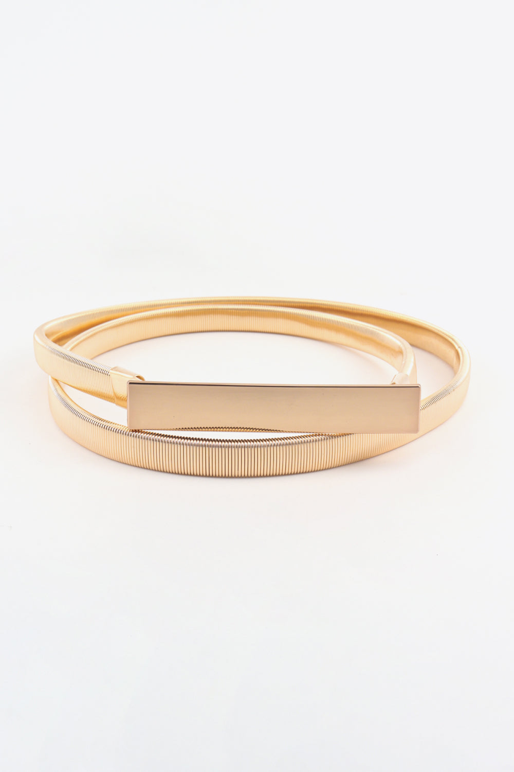 Imported Elastic Skinny Iron Belt for Stylish Look