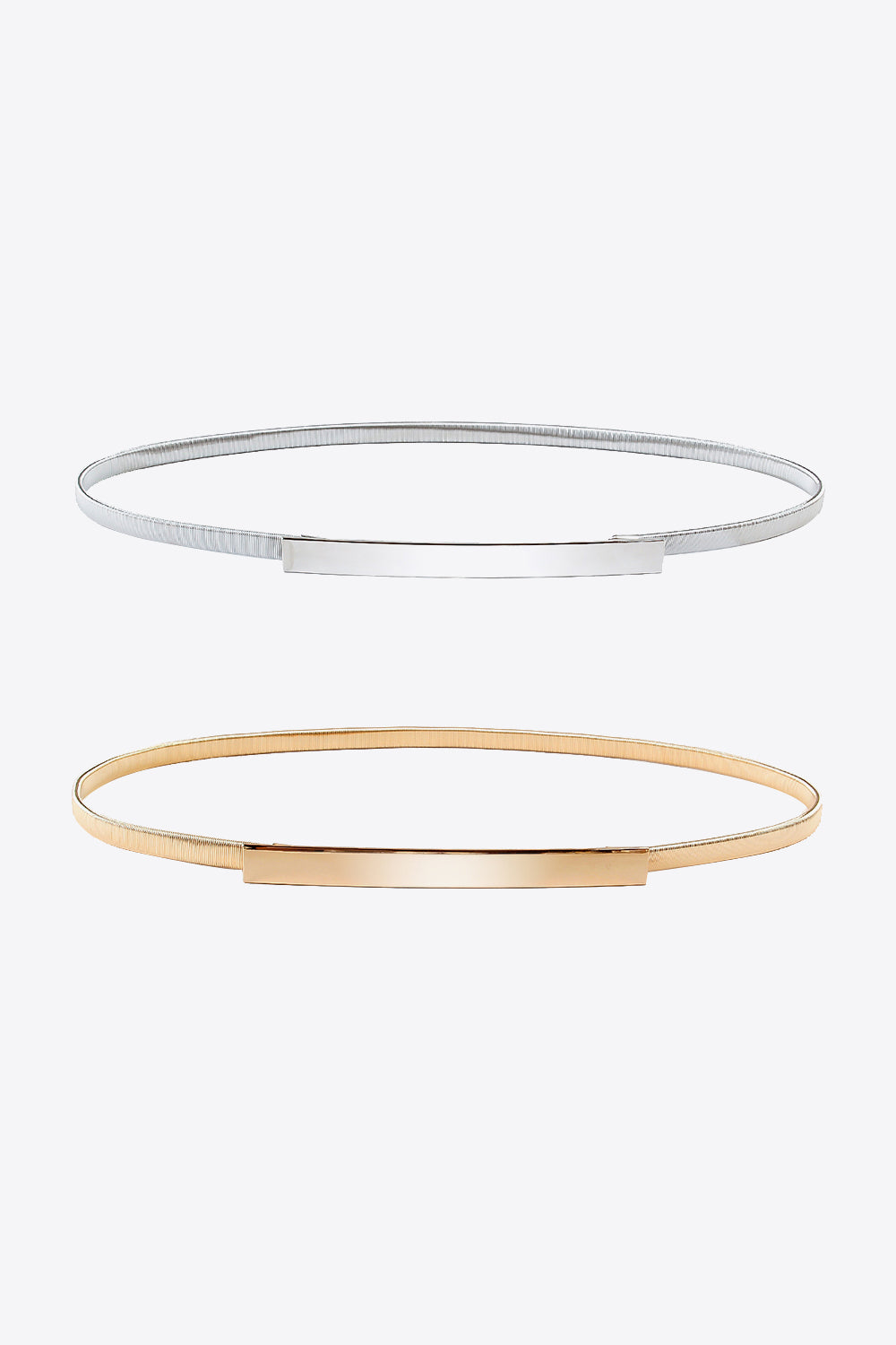 Imported Elastic Skinny Iron Belt for Stylish Look