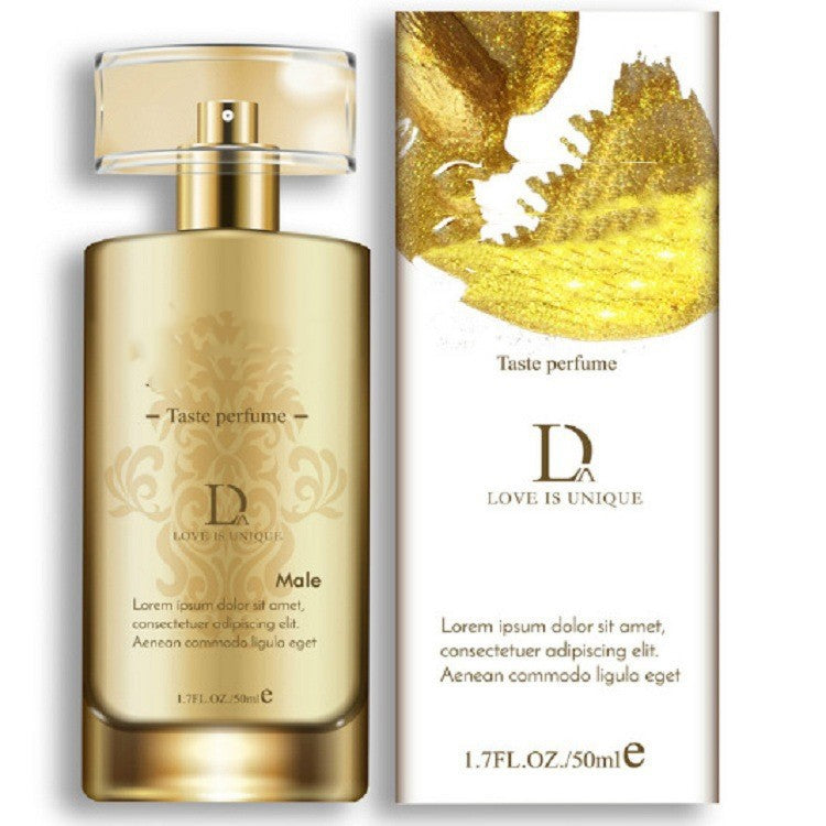 Portable and Alluring Gold - Powdered Liquid Perfume for Men and Women