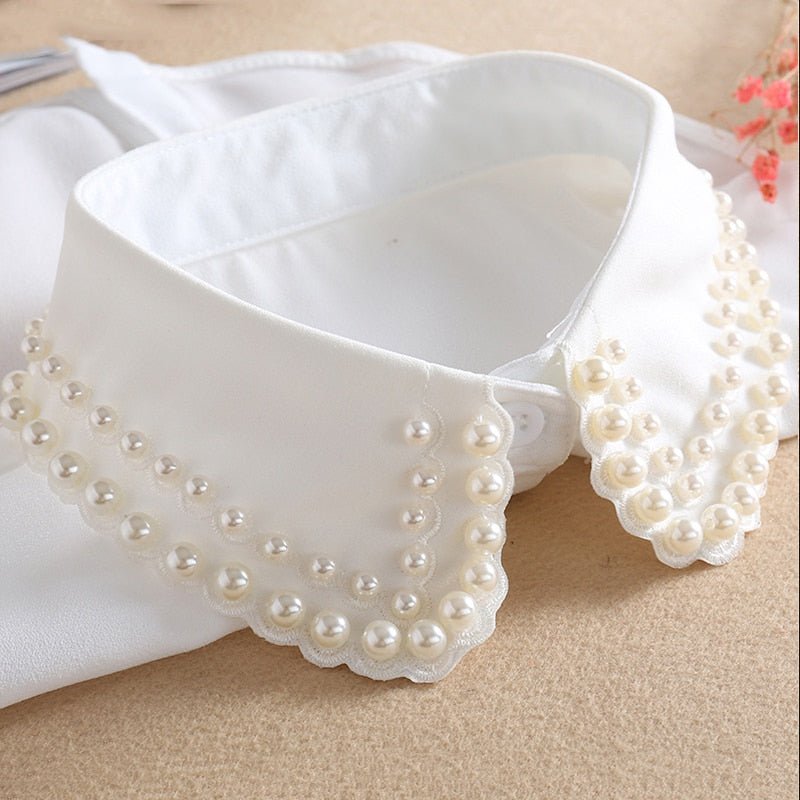 Stylish Detachable Fake Shirt Collars for Women's Fashion