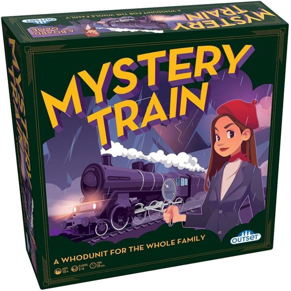 Exciting Mystery Train - A Thrilling Whodunit Game