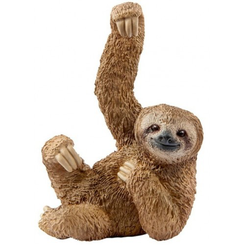 Schleich Realistic Tropical Rainforest Sloth Figurine