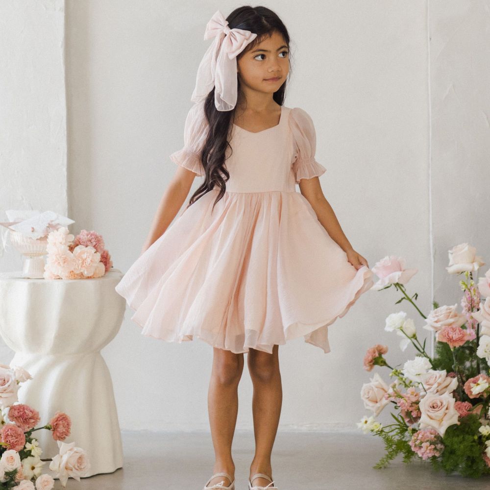 Noralee Elegant Heart - Shaped Back Cutout Valentine Dress B