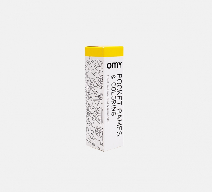 Omy Pocket Games - The Atlas Adventure for One - Meter Treasure Hunts